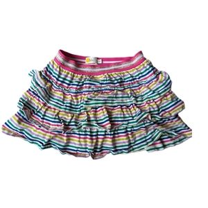 Girls Boden Jersey Ruffle Skort